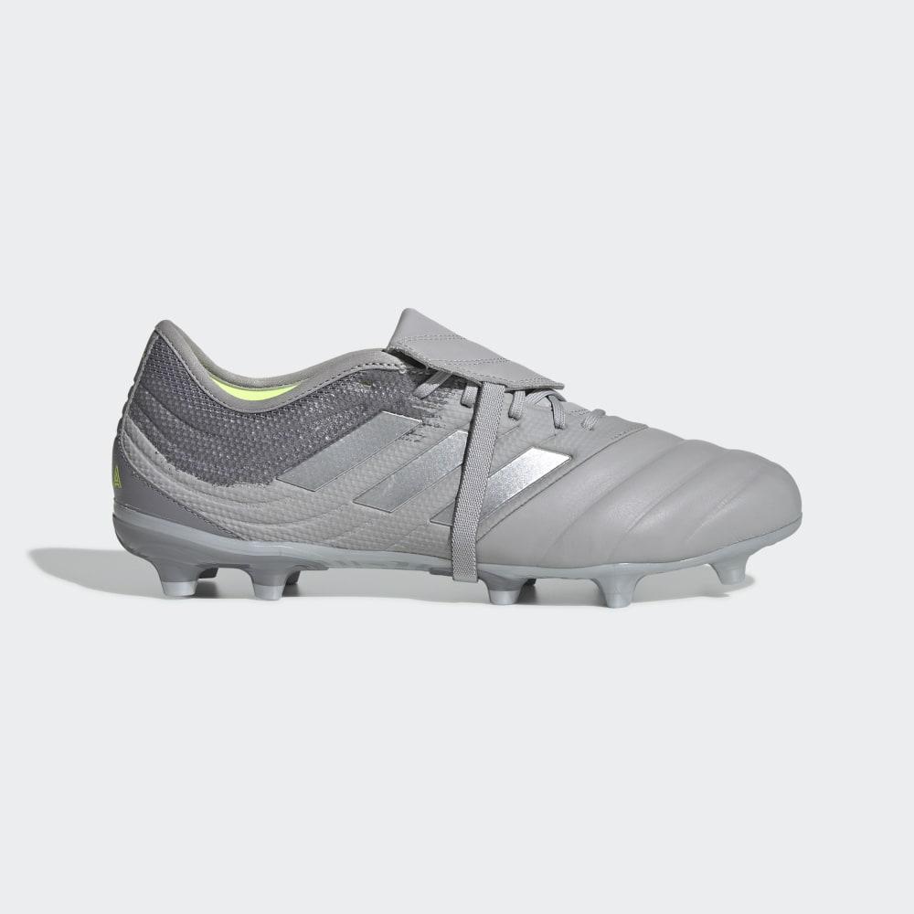 Adidas Men's Copa Gloro 20.2 Firm Ground Football Boots Grey/Silver Metal/Yellow Ireland EF8361